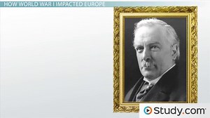 How World War I Affected Society in Europe & The U.S.