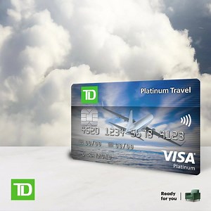 Earn up to 70,000 TD Points and pay No Annual Fee for the 1st year! | TD