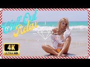 432 Hz Hot Woman with Big Boobs in a Sexy Bikini on the Beach 4K Relax Your Body and Mind