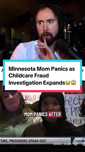 Minnesota Mom's Reaction to Childcare Fraud Investigation