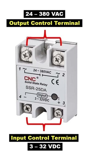 SSR - Solid State Relay ⚡🔋 #electrical #wiral #howshortvideo #electrician_ #amazing #connection