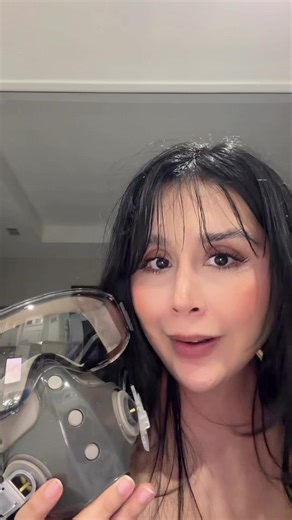 Reusable Respirator, Anti-v!rus Integrated Mask, Paint Spray Dust Mask with Goggles, Chem!cal Exposure Respirator for Home, Outdoor, Work, Safety Goggles #respiratorymask #facemask #fullfacemask #safetymask #mask