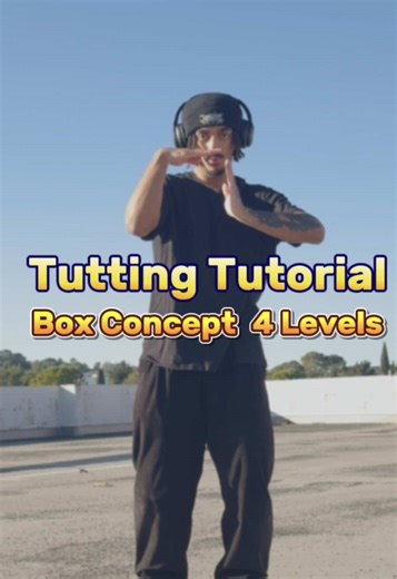 Tutting Tutorial: Follow Along ! 4 Levels Box Concept 📐🔥 . . . #tutting #dancetutorials #tuttingtutorial #tuttingchallenge