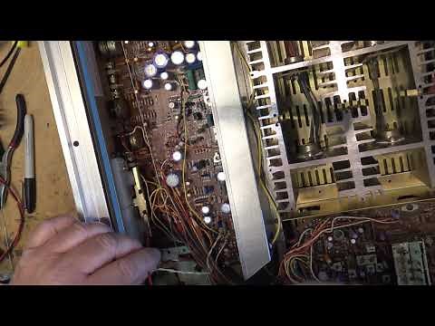 Technics SA 5570 Stereo receiver service and clean up