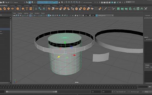 Maya基础教程：怎么复制面和提取面？