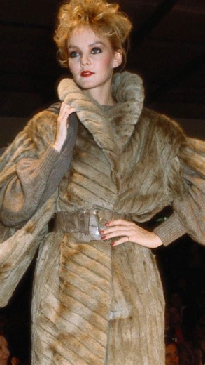 Giuseppe Savoni on Instagram: "In the early ’80s, as Italian fashion rose to global prominence, Italian TV made fashion part of prime-time culture. Between music, comedy, quiz shows, opera and theatre, major Italian brands presented collections and special creations, fashion not as advertising, but as entertainment and cultural statement. In this clip a collection by Fendi from 1982 with a special appearance by Amanda Lear as a glamorous Eve. 🍎🐍"