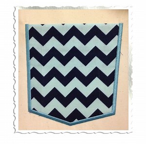 Applique Pocket Machine Embroidery Design - 10 Sizes - Instant Download PES DST Digital File Rivermill Embroidery - Etsy