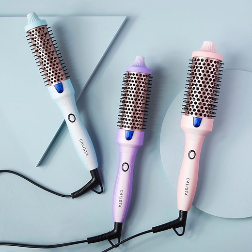 Your summer blowout JUST. CAME. EARLY.☀️ https://qvc.co/fauxblo-tsv Calista by Maria McCool's FAUXblo Airless Thermal Blowout Brush is here to save the day and tame the warm-air frizz that's just around the corner. 💁🏾‍♀️ Did we also mention we're giving you a D E A L on this must-have hair tool? ✨ 🤩 Get your salon fresh look, at home, here: https://qvc.co/shopallcalista 🎥: Staci Dickerson | QVC