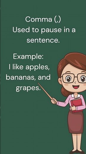 Basic punctuation marks in English! #englishvocabulary #englishwords #learnenglish #quiz