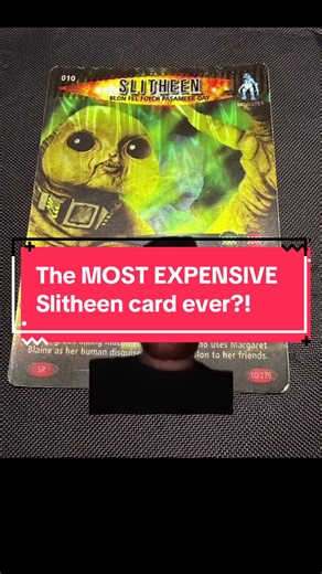 Exploring the Most Expensive Slitheen Card from Doctor Who