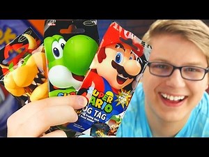 Super Mario Cards and Toys Unboxing