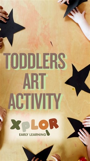 Toddler Art Activity at Xplor Early Learning Coomera! ✨ This engaging toddler activity helps boost fine motor skills, hand-eye coordination, spatial awareness, language development, and social skills—all while encouraging creativity and self-expression. 癩 Perfect for early childhood development! 露 | XPLOR Early Learning | Facebook