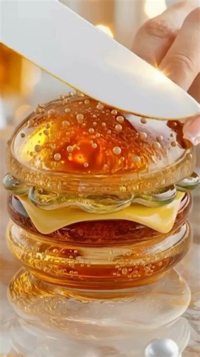 Crystal Burger 🍔 | Satisfying ASMR Cut