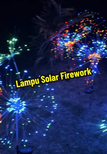 Explore Lampu Solar Firework for Festive Occasions