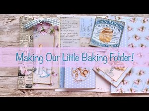 Making Our Little Recipe Folder!