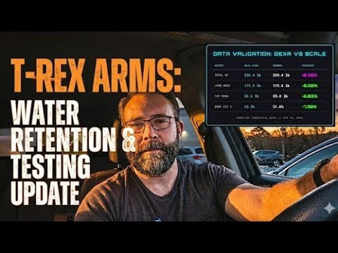 Retatrutide Vlog: T-Rex Arms, Water Retention & Testing Update (Day 51)