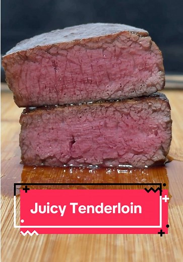 Juicy Medium-Rare Tenderloin Steak