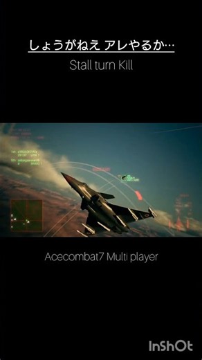 アレ：Stall turn Kill：ACE COMBAT 7 Multi Player.