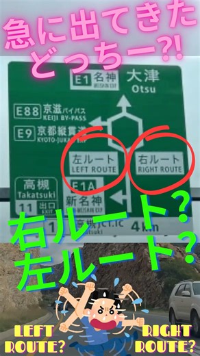 日本の道路標識ﾑｽﾞｯ！Japanese road signs are tricky! #逆走 #shorts #日本 #道路標識 #Wrong-way #roadsigns #japan