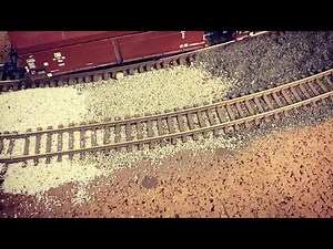 ❌ Color the ballast yourself / bring it to the desired color ❌, model railway tip for beginners