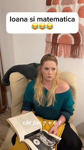 Ioana si matematica 😂😂😂 #mathematics #husbandandwife #relationships #marriage #humor | Cristian Dumitru