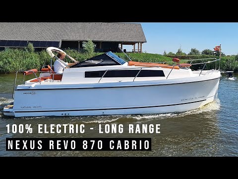 NORTHMAN NEXUS REVO 870 ELECTRIC - LONG RANGE: walkaround video by Natural Yachts the Netherlands