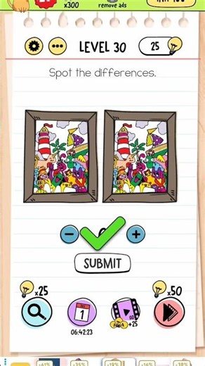 Brain test : tricky puzzles level 30