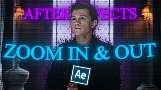 AE教程【自用】 Smooth Zoom In Out Tutorial