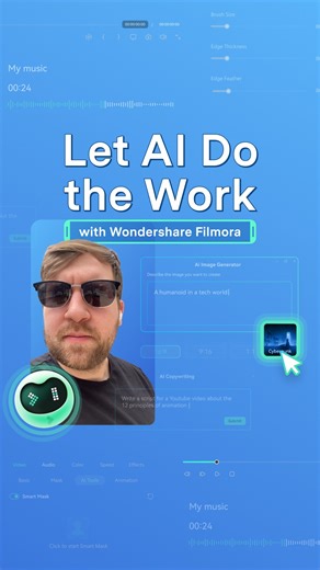 1.5K views | Generate an entire video using #AI Wondershare Filmora Video Editor | Wondershare | Facebook