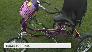 Trikes for Tikes surprises kid with custom-made bike
