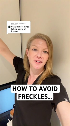 How to lighten freckles… #pigmentation #frecklestreatment #skincare