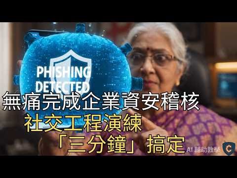 【資安實測】三分鐘完成社交工程演練! Crackercrack如何瞬間秒殺稽核規範