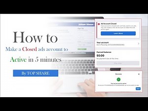 How to Make a Closed ad account Active in Meta Ads Manager (Facebook Ads Account Closed 100% Fixed)