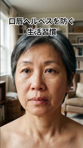 50代の9割が感染？口唇ヘルペスを防ぐ生活習慣 #口唇ヘルペス#免疫力アップ#50代健康#ウイルス対策