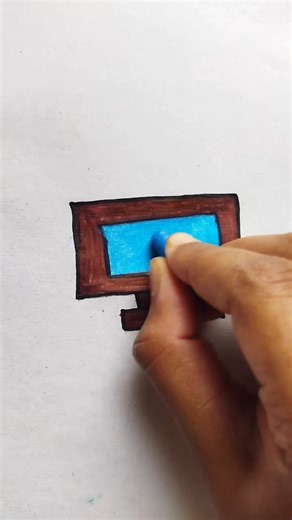 #computer #monitor #drawing #art #easydrawing #screen #trending #shorts #viral #shortsfeed