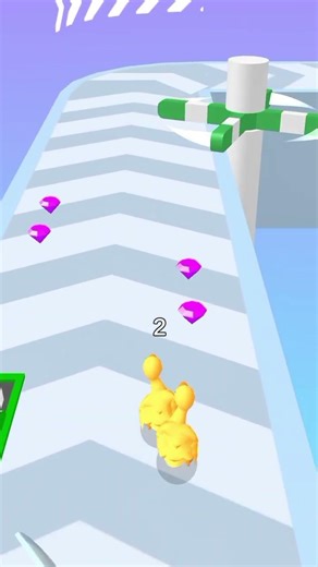 Duck Race Runner Funny Gameplay Android #3065 #shorts #games #game