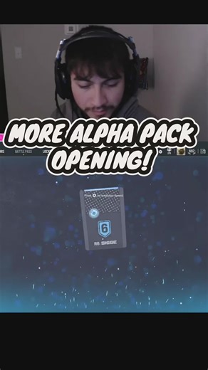 Alpha Pack Opening pt. 2! #jesusfromab0ve3 #rainbowsixsiege #alphapacks