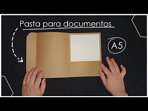 DIY / Pasta para documentos tamanho A5