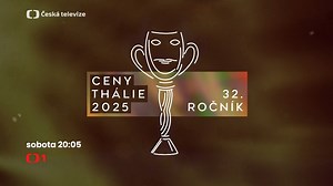 Slavnostní udílení cen Herecké asociace za mimořádné jevištní výkony uplynulé divadelní sezóny. Přímý přenos z Národního divadla v Praze uvádí Miroslav Hanuš. 🎭🏆 Ceny Thálie 2025 – přímý přenos dnes ve 20:05 na ČT1 a v iVysílání. 👉 czch.tv/fEdp7t | Česká televize