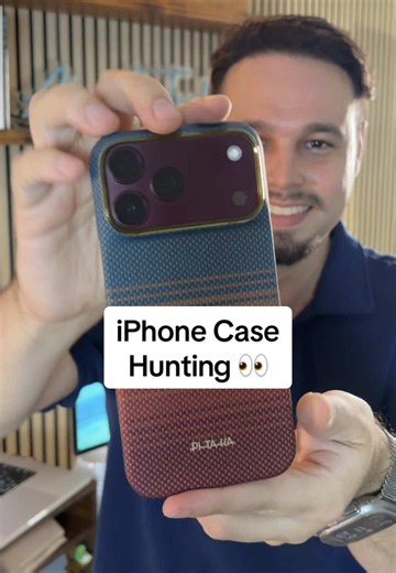 THIS might be one of the cleanest cases I’ve put on my iPhone 18 Pro Max 🤩 So thin, lightweight, and that woven PITAKA design is even better in person!! Link in bio #pitaka #iphonecase #phonecase #iphone #iphone18promax