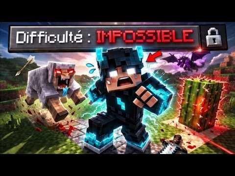 Minecraft, mais ABSOLUMENT TOUT veut me tuer !