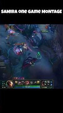Samira - one game kill montage - League of Legends