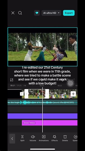 Creating a Battle Scene on a Low Budget