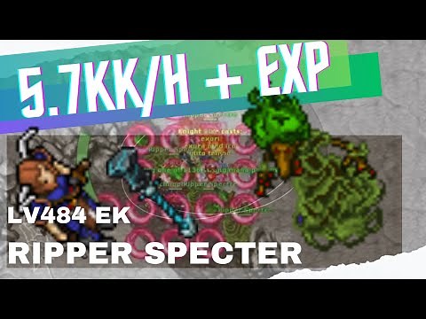 EK 400+ Ripper Spectre SOLO - 5.7KK/H 150% EXP and 800K PROFIT. RAW: 3.8KK/H
