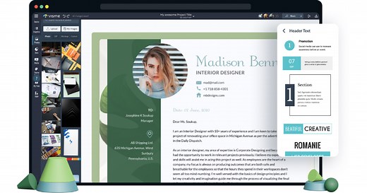 Free Cover Letter Builder - Quick Cover Letters In 5' | Visme