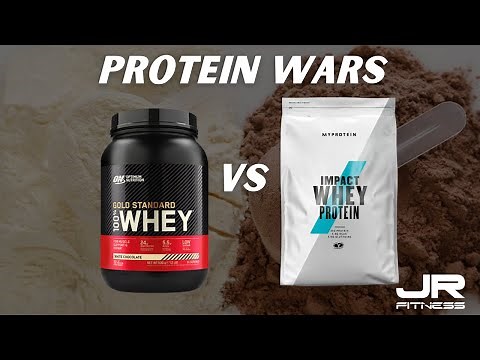 Whey Protein Comparison: Optimum Nutrition Gold Standard Vs MyProtein Impact Whey