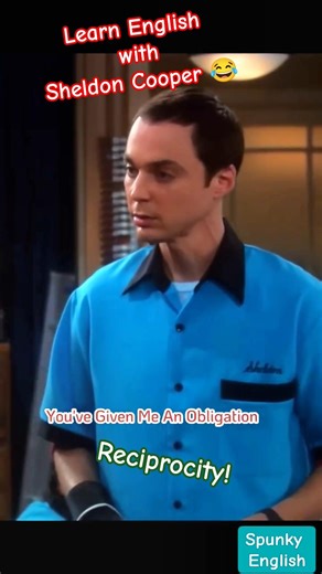 The Psychology Behind Reciprocity #bigbangtheory #shortfeed #comedyshorts #Reciprocity