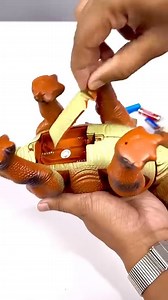 82K views · 356 reactions | My New RC Moving Dinosaur Robot va rc excavator fighting | Ruhul Reels | Facebook