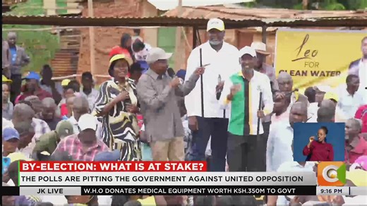 By-election: What is at stake? November 27th by-election campaigns hit fever pitch The polls are pitting the government against united opposition The by-election is the first political test for President Ruto, Gachagua #JKLive | Citizen TV Kenya