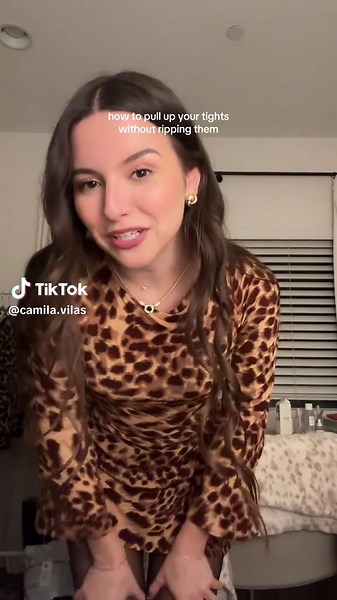 How to Pull Up Your Tights Without Ripping Them